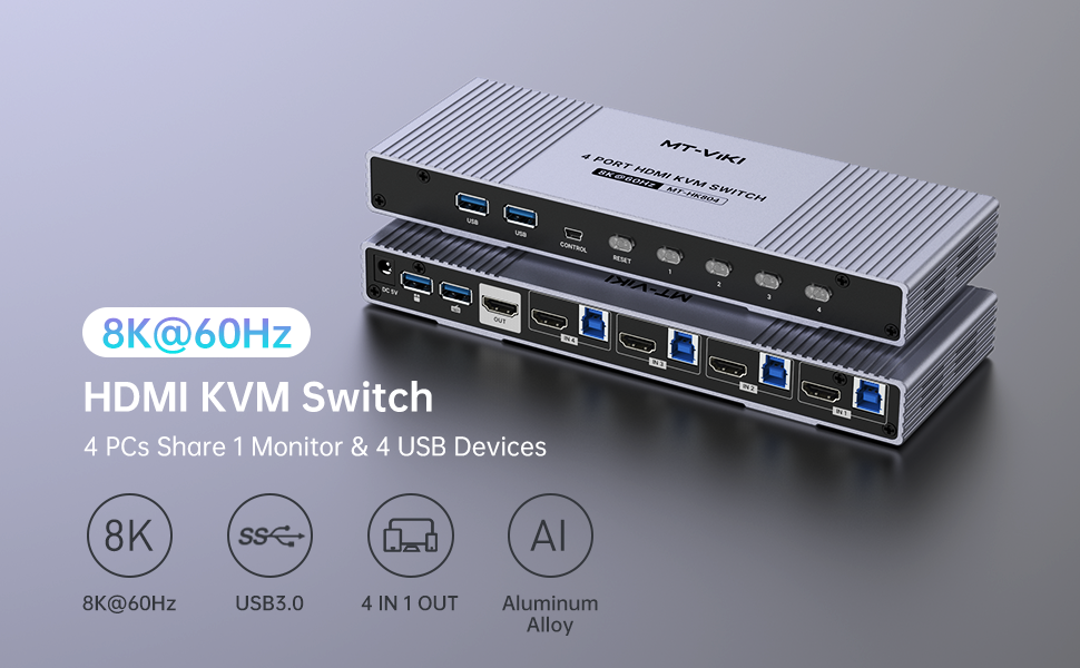 4 port hdmi kvm