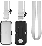 Compatible with Apple Vision Pro,Portable Battery Case Holder with Belt Clip and Cross-Body Strap...