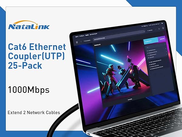 cat 6 ethernet coupler