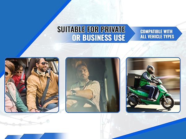 Suitable for private and business use gps tracker