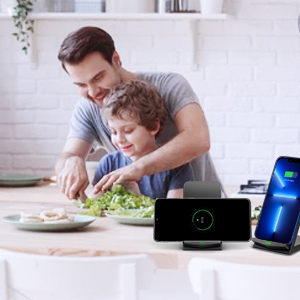 wireless charger qi wireless charger stand 15w wireless charger wireless phone charger