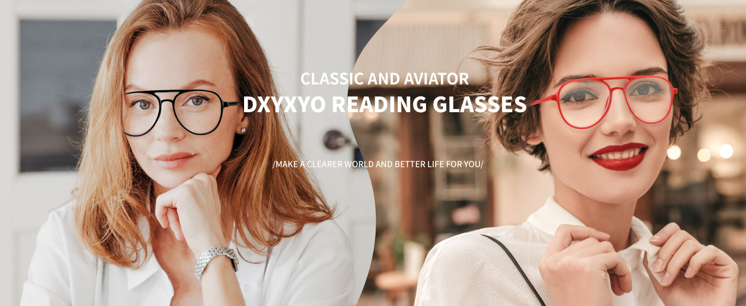 Fashion reading glasses for women