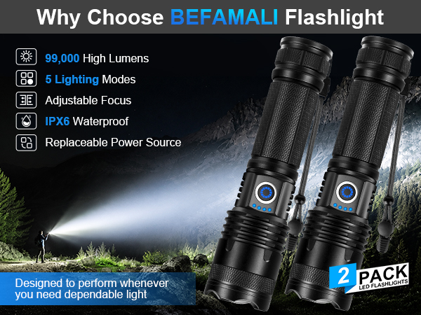 Flashlight Rechargeable