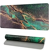Laokiiy Desk Pad, Desk Pad Dual Leather Sided Desktop mat for Office and Home, Desk Organization ...