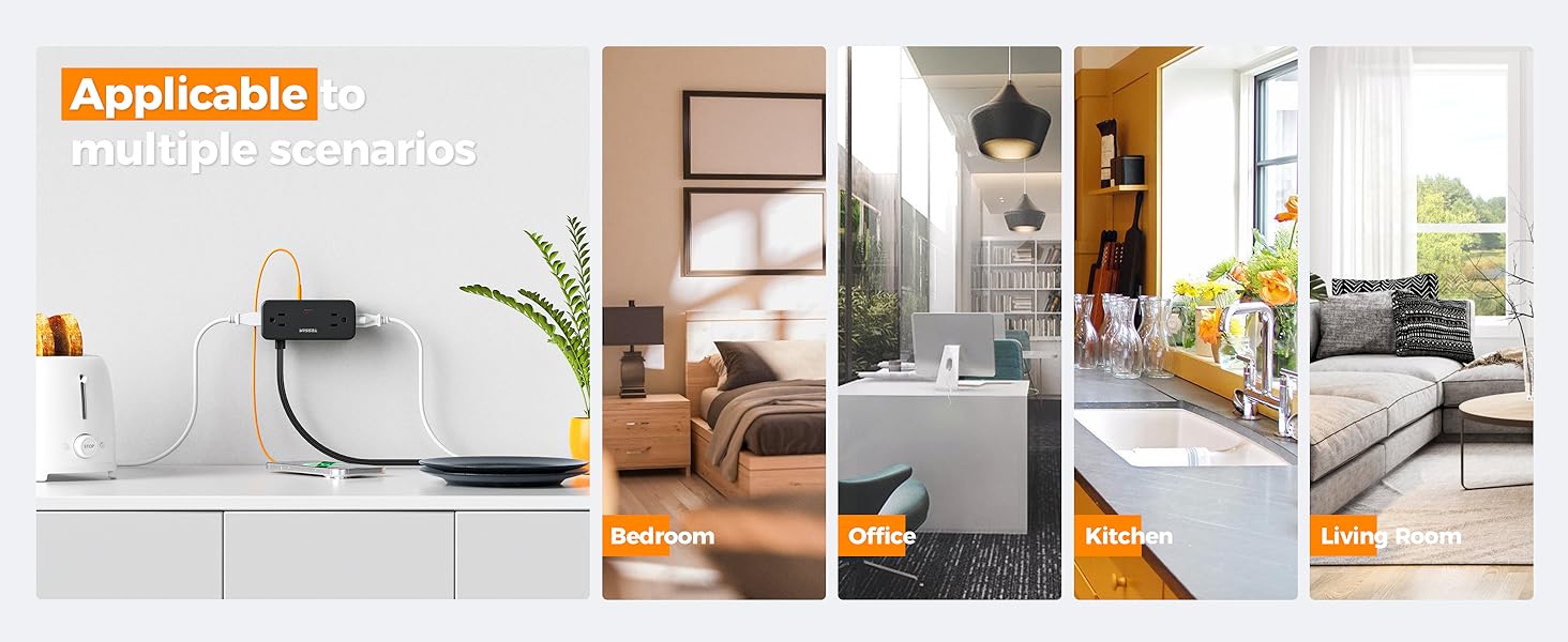 power strip with USB C