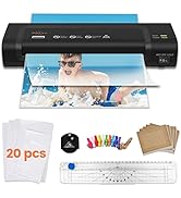 Laminator,7 in 1 VidaTeco 9-inch Laminating Machine with 2-Min Preheat,Thermal Laminator Machine ...