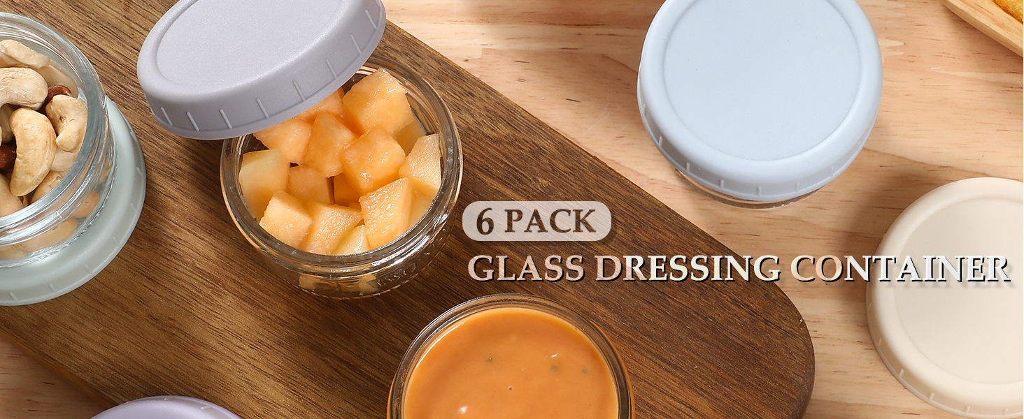 Salad Dressing Container