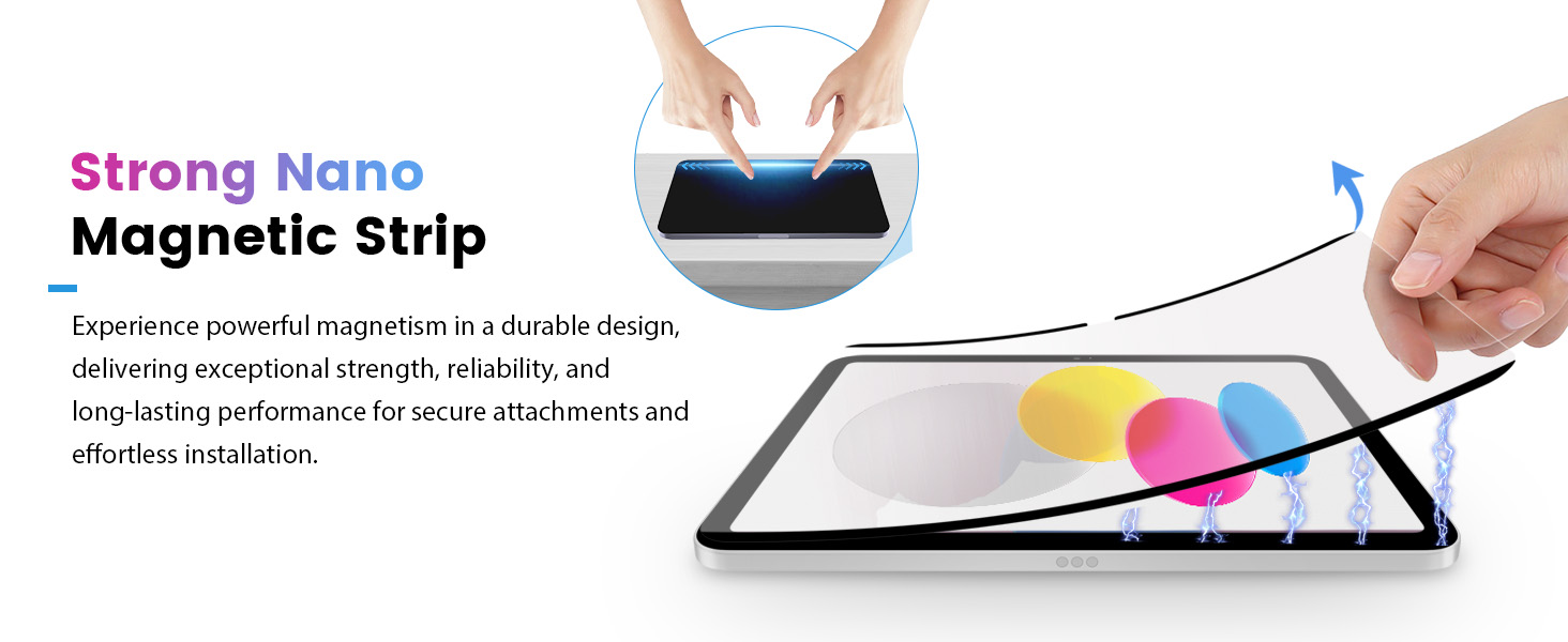 Magnetic Paper Screen Protector for iPad