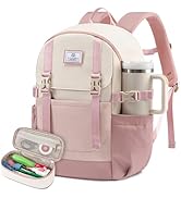 LOVEVOOK School Backpack for Teen Girls, Waterproof Travel College Bookbag for Middle High School...