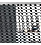 Oumefar Room Divider Metal Chain Curtains, Aluminum Metal Chain Curtains Multifunctional for Home...