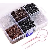 Elastic Hair Bands, 2500Pcs Hair Rubber Bands, Mini Hair Ties for Girls Women, Funtopia Small Hai...