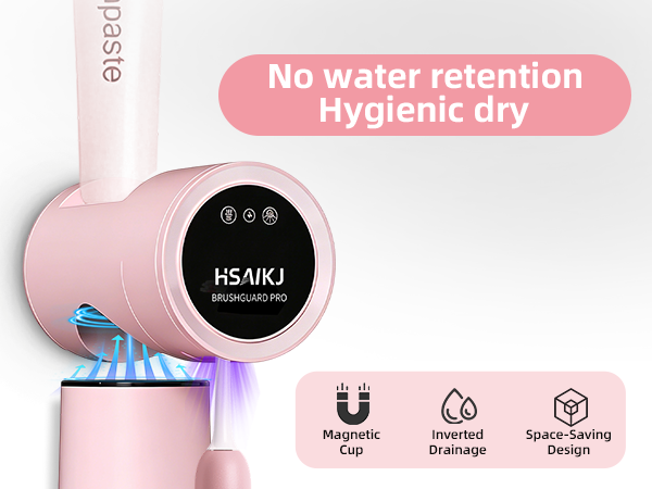electric toothbrush holder for bathroom