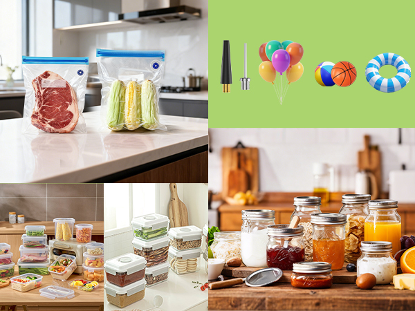 Multi-Purpose Sealing Perfect for preserving dry goods, sauces, and homemade treats