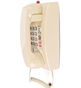 MCHEETA Wall Phone for Home, Corded Wall Home Phone with Adjustable Call Volume &amp; 3 One-Touch Dia...