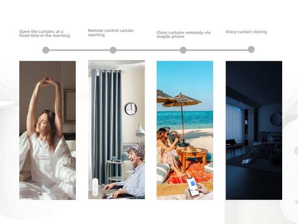 automatic curtain opener and closer 1-02