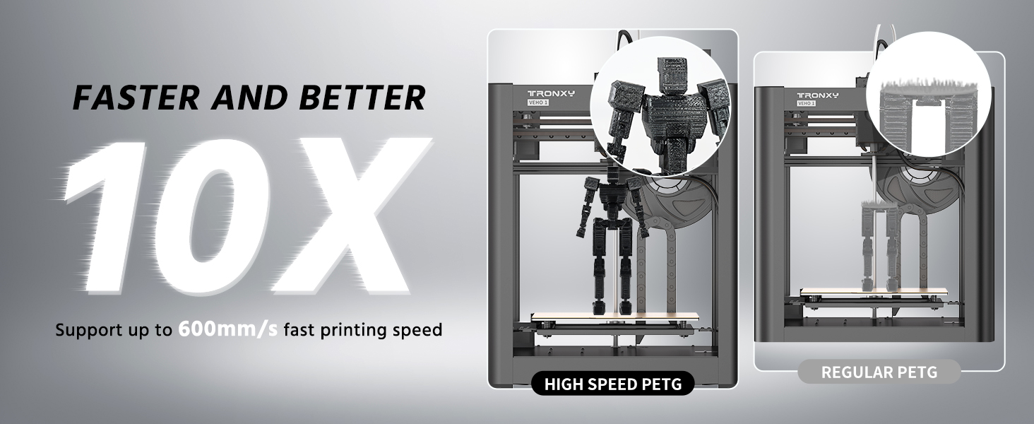 petg high speed filament black