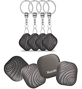 Nutale Air Key Finder Tags Coffee 4PCS - Only iOS(Not for Android) - Bluetooth Smart Key Tracker ...