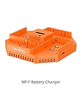 7800mAh Replacement Battery for Sony NP-F970, 4-Slot Battery Charger, with PD 100...