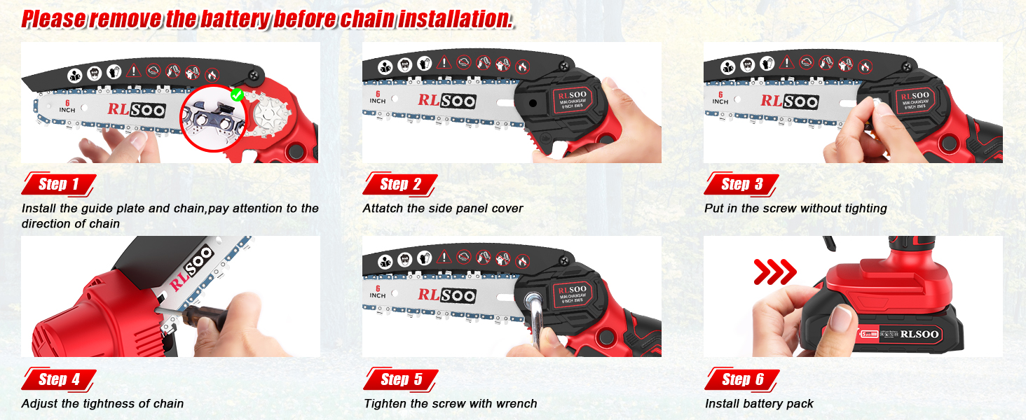 handheld mini chainsaw