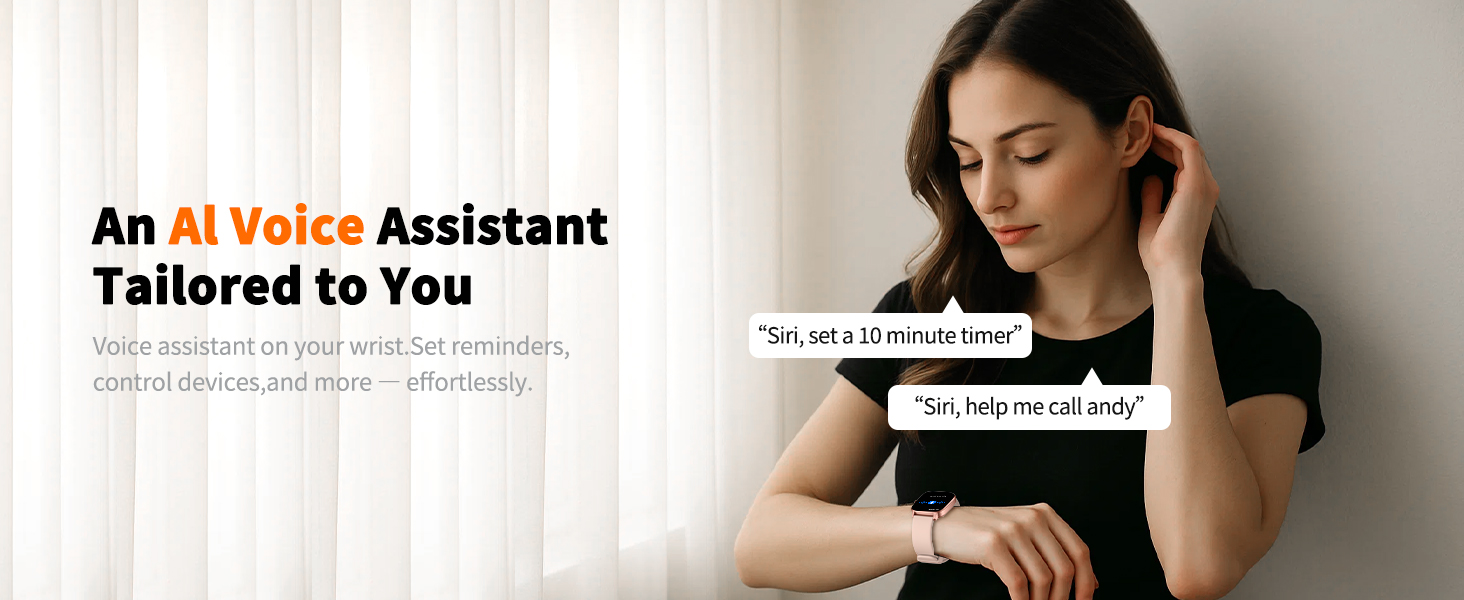 smart watch for women AI Voice