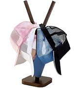 PH PandaHall Wooden Hat Stand, Baseball Caps Display Rack Y Shaped Wood Hat Racks Brown Tabletop ...