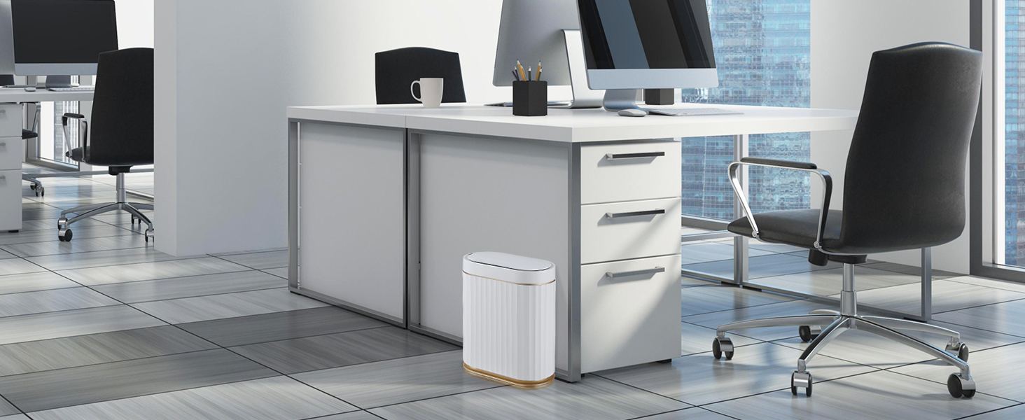 touchless garbage can