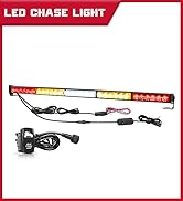 LED Chase Light Bar, OFFROADTOWN 30'' Offroad Rear LED Chase Strobe Light Bar with Turn Signal Re...