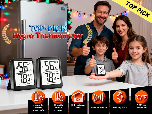 temperature and humidity monitor