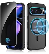 Ruky for Google Pixel-10-Pro-XL-Case Compatible with MagSafe, [with Privacy Screen Protector] Tra...