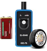 EL-50448 TPMS Relearn Tool with Battery, FIRSTOOL OEC-T5 TPMS Reset Tool TPMS Tire Sensor for GM,...