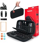 TRANSNOVO Carrying Case for Nintendo Switch 2 2025 - All in One Switch 2 Travel Case with 24 Game...