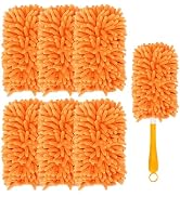 KEEPOW 6 Pack Reusable Duster Refill Compatible with Swiffer Duster, 360° Heavy Duty Duster Refil...