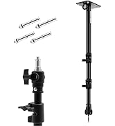 Selens Camera Wall Mount Ring Light Boom Arm, Overhead Light Mounting for Photo Studio Video Ring...