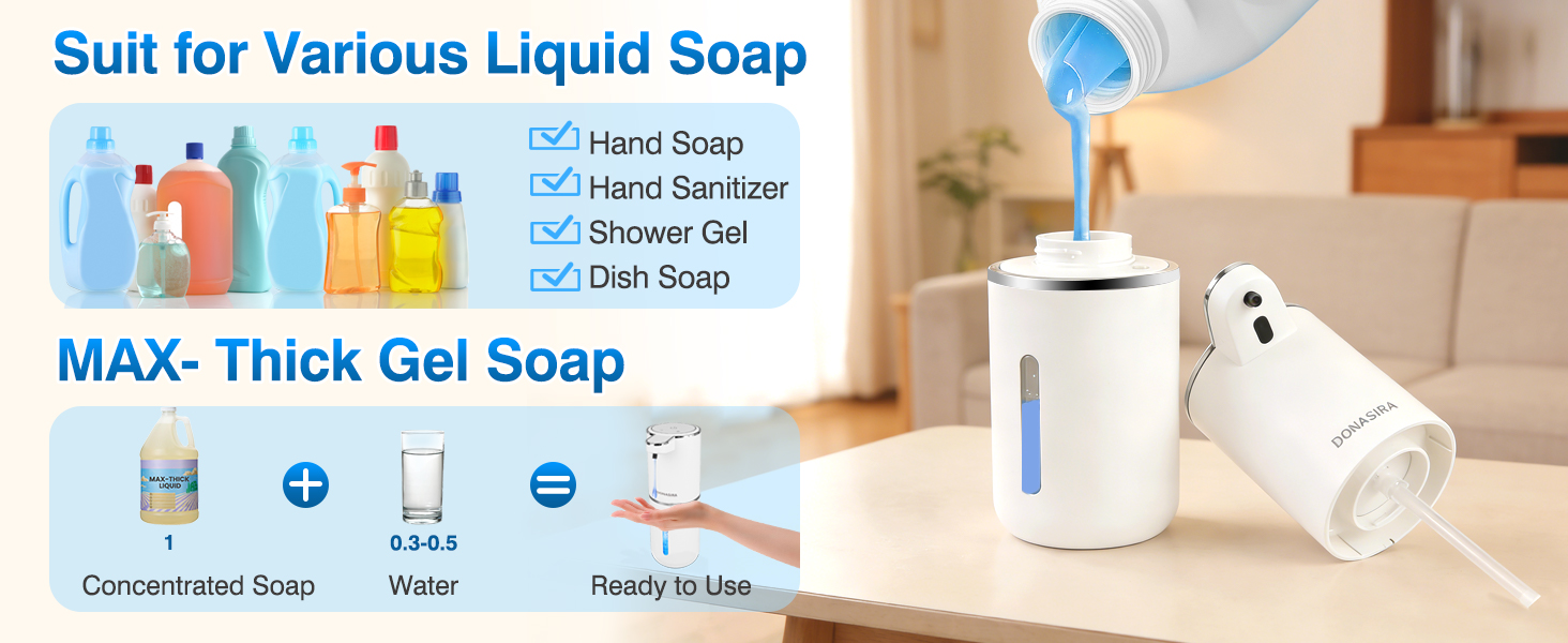 touchless soap dispenser