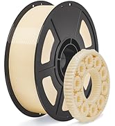 iSANMATE Beige PETG Filament 1.75mm 30-300mm/s 3D Printer Filament 1KG High Precision,Strong Toug...
