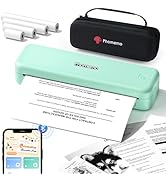 Phomemo Portable Printers Wireless for Travel [Upgraded],M834 Bluetooth Thermal Printer 8.5