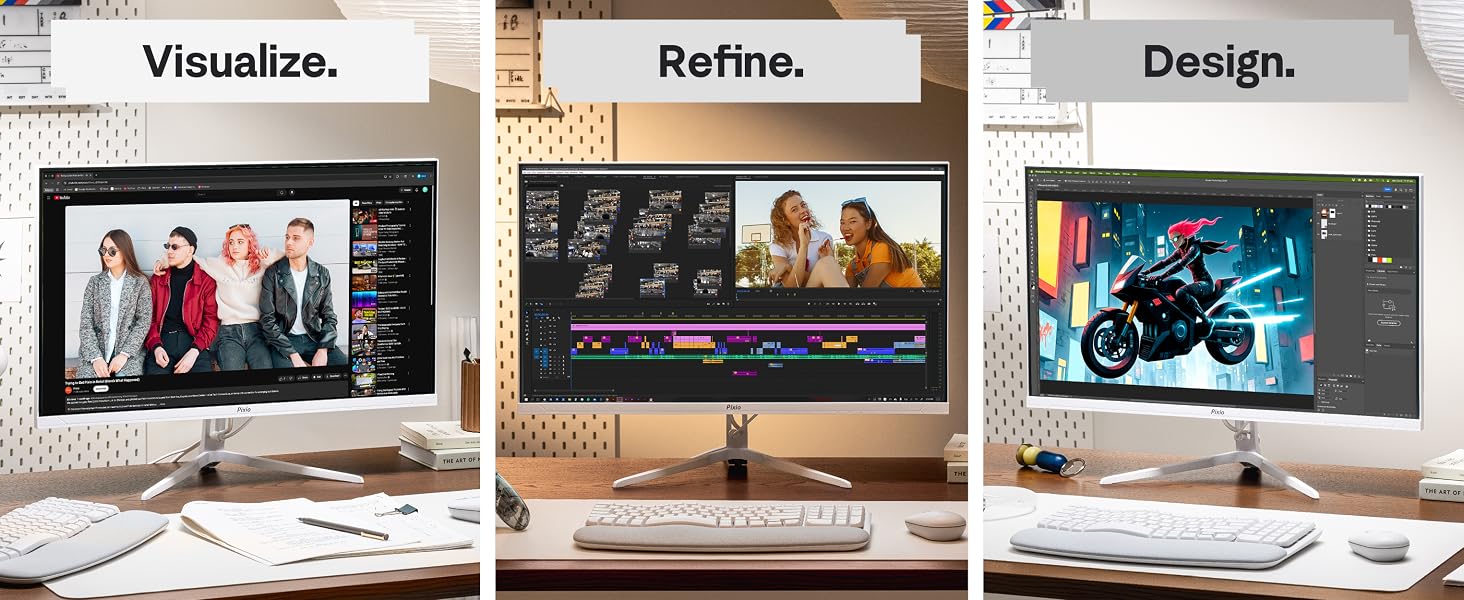 visualize. refine. design.