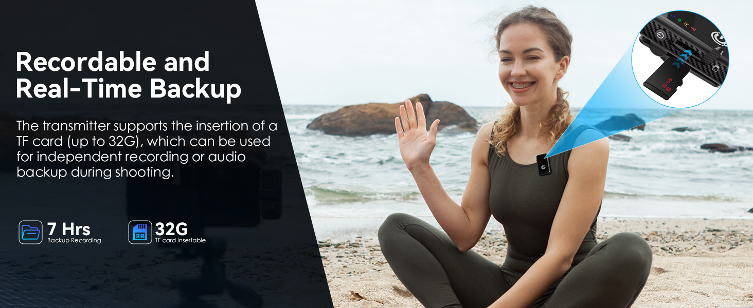 Recordable and Real-Time Backup