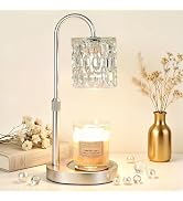 Dreamholder Electric Candle Warmer Lamp with Timer, Dimmable Candle Lamp with Adjustable Height, ...