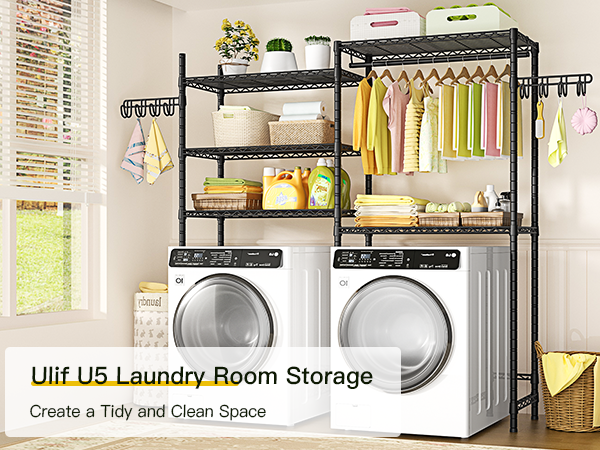 LAUNDRY STORAGE SHELF