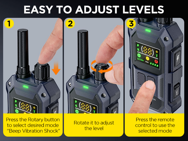 dog shock collar with remote