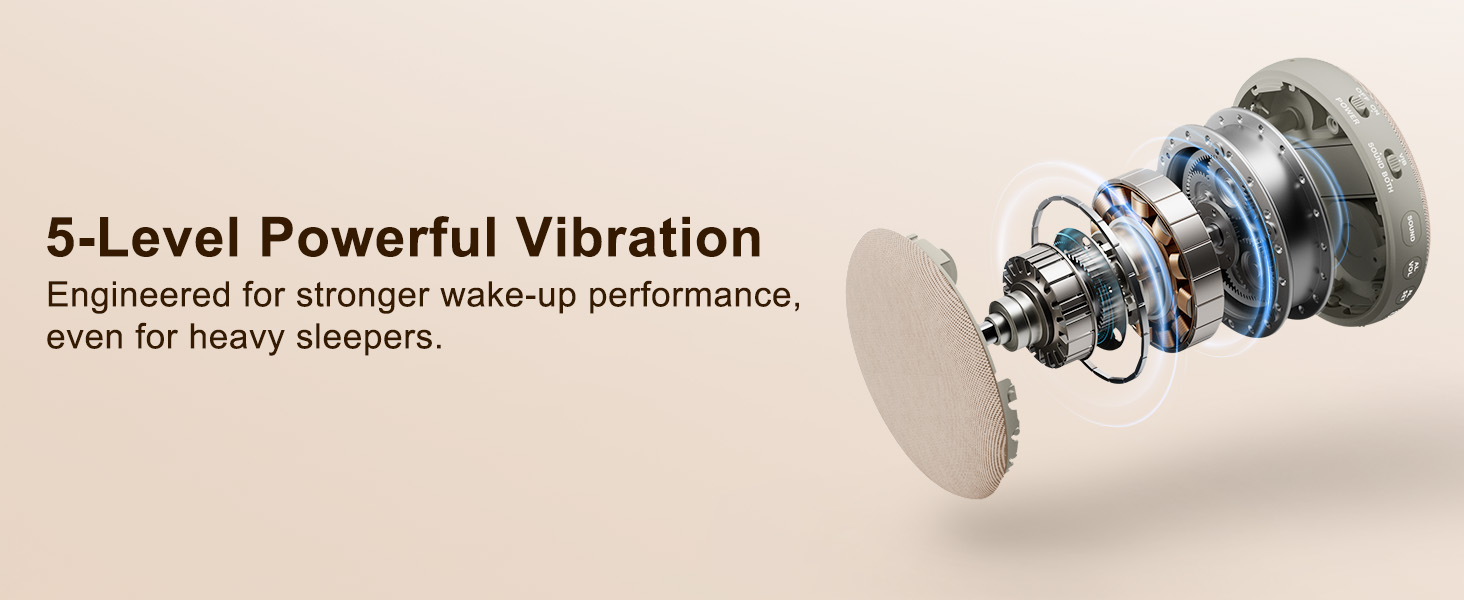 vibrating alarm clock