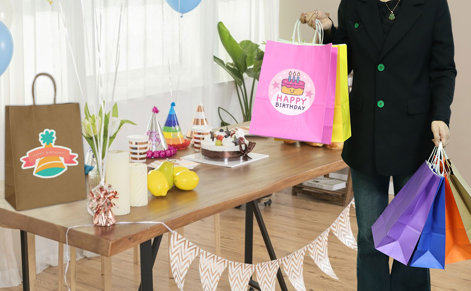 Large Paper Bags with Handles