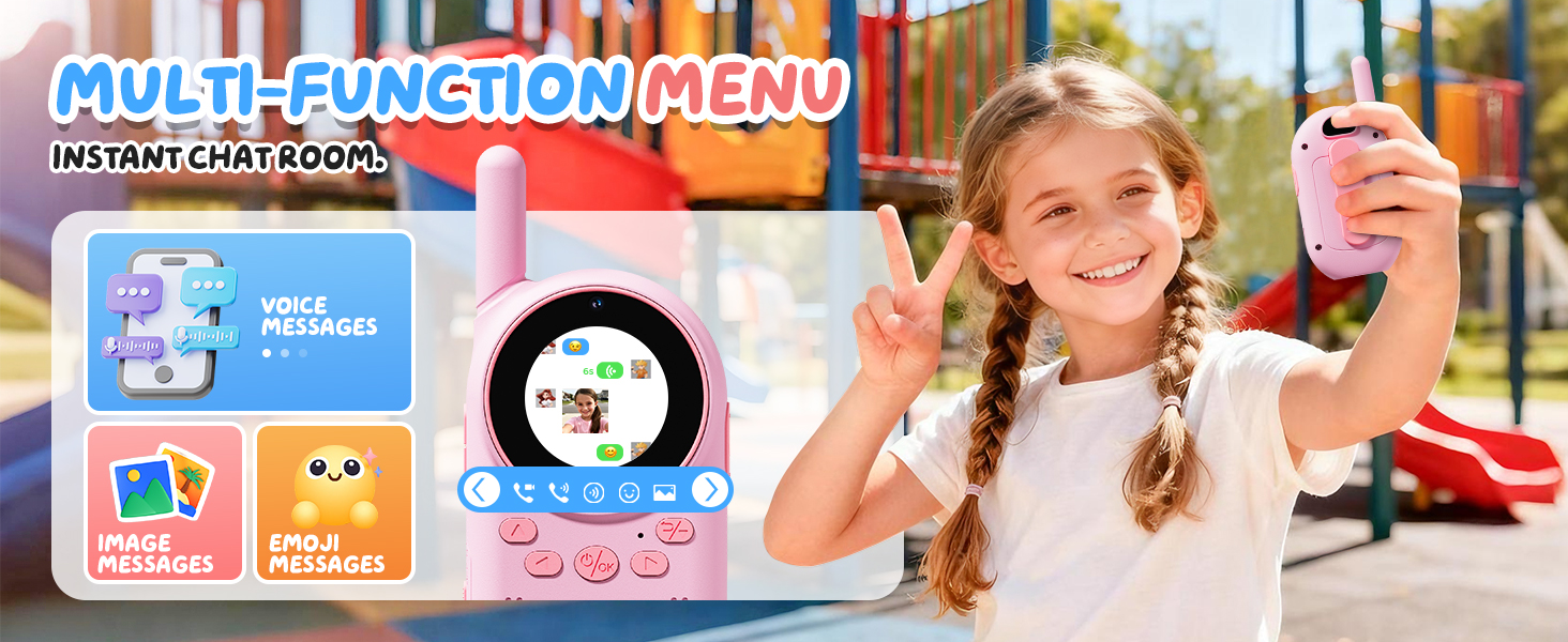 Digital learning app interface showing multiple colorful icons and educational game elements. Shows interactive children's content with cartoon-style graphics and learning activities.