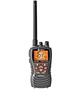 Cobra MR HH350 FLT Handheld Floating VHF Radio - 6 Watt, Submersible, Noise Cancelling Mic, Backl...