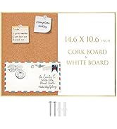 Okydoky Small Size Cork/Dry Erase Combo Board, 10.6