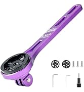 ROCKBROS Bike Computer Mount Dash Out Front Bike Mount for Aero Integrated Handlebar Compatible w...