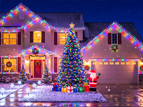 christmas lights outdoor