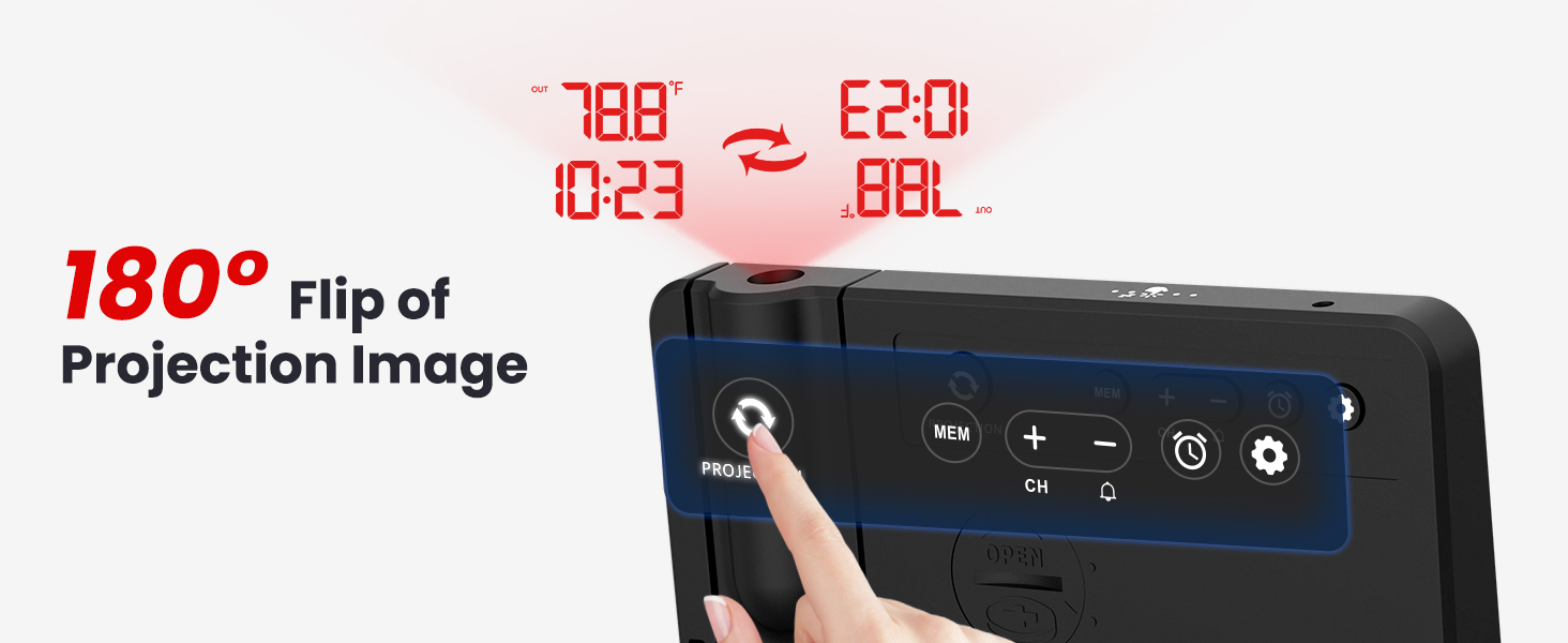 Projection Alarm Clock