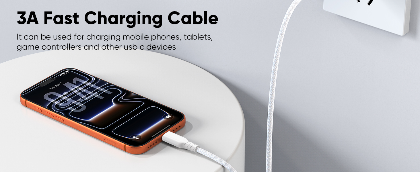 usb type c data transfer cable